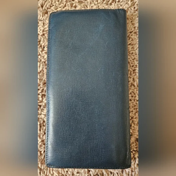 Burberry Blue Leather Wallet - Picture 11 of 11